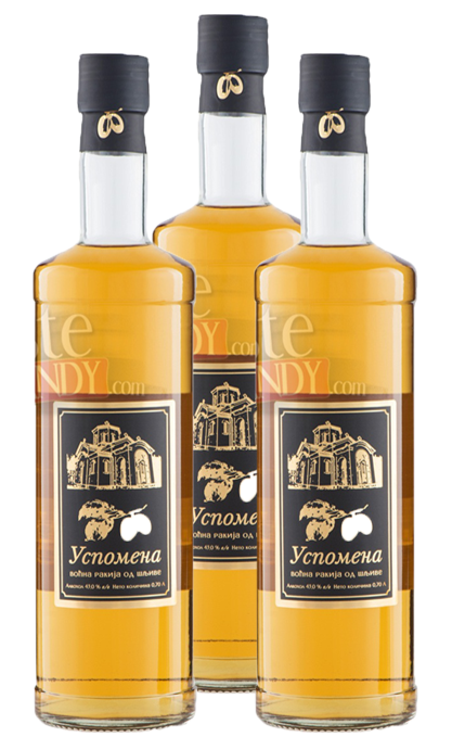 3 x Slivovice Vzpomínka